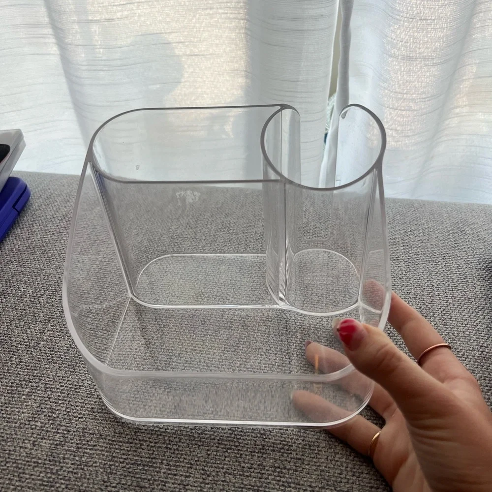 Clear Organization Bin